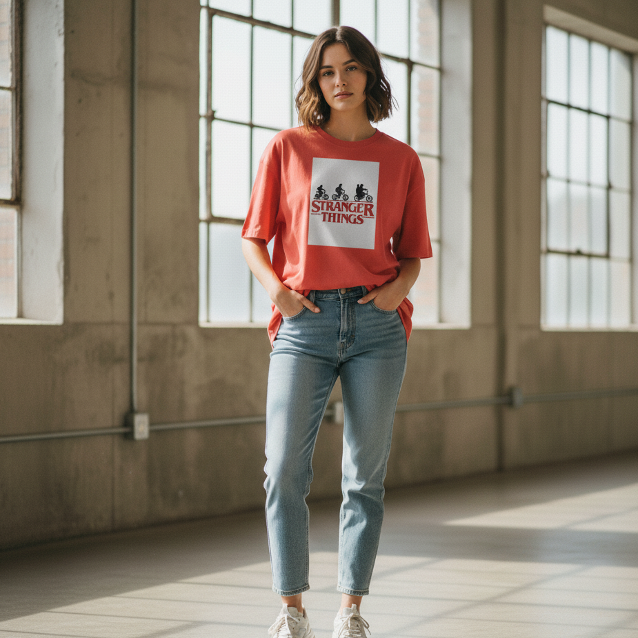 Stranger things - Oversized T shirts