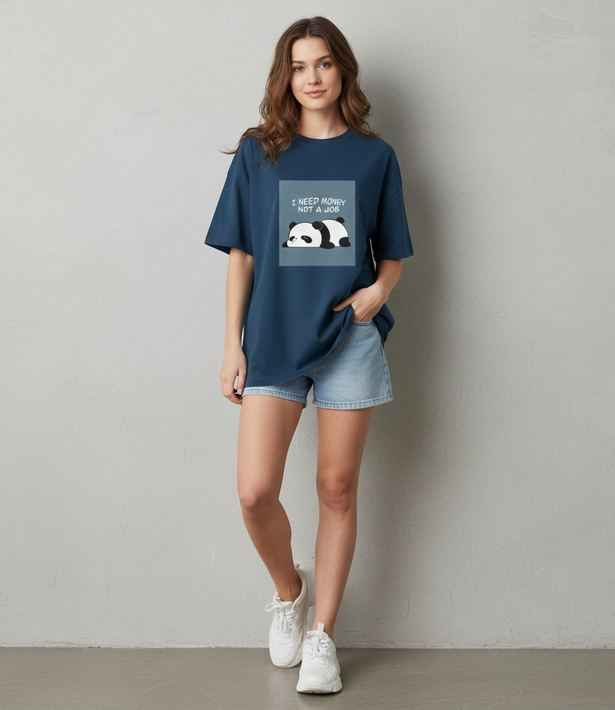 Panda - Oversized T shirts
