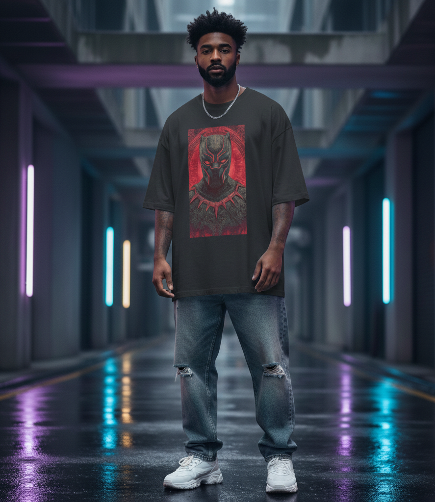 Black panther edition - Over sized T shirts